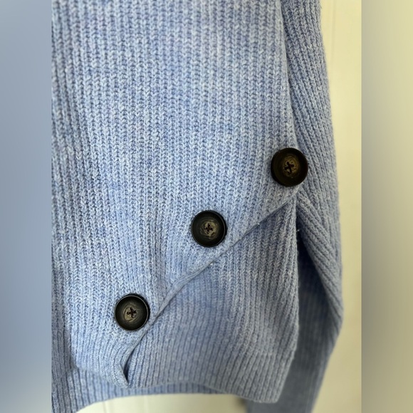 Jessica Simpson Purple Knit Cowl-neck Sweater - Picture 11 of 11